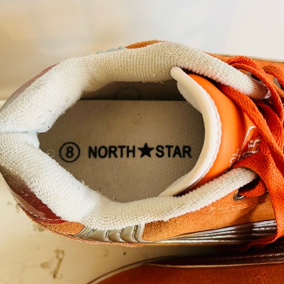 Vintage leather North Star sneakers runners - Picture 4 of 7